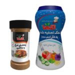 پک چاشنی مرغ و ماهی و نمک گلها