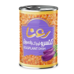 کنسرو خوراک بادمجان رعنا 400 گرمی