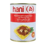 مایه ماکارونی و لازانیا هانی 380 گرمی