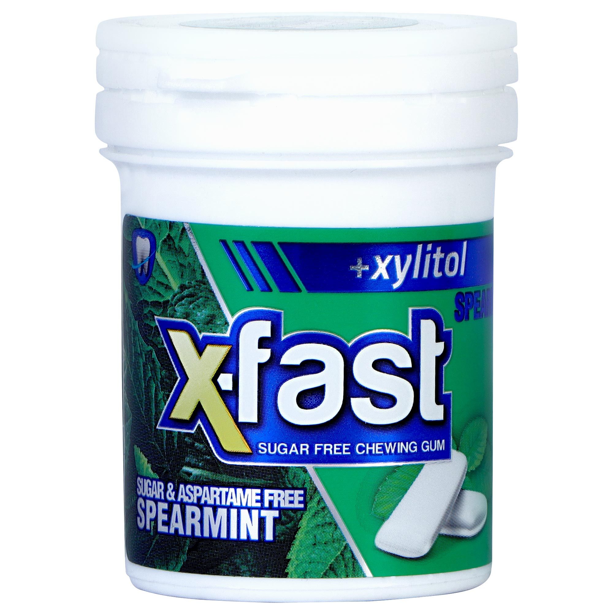 3e2af8da-fb92-40ad-a92c-26ebb52b2edc.jpg آدامس نعنایی بدون قند ایکس فست 24 گرمی - تصویر 1