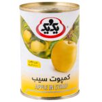 کمپوت سیب 400 گرمی یک و یک