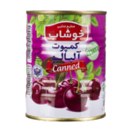 کمپوت آلبالو کلیددار 350 گرمی خوشاب