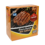 همبرگر ممتاز 60درصد گوشت 5 عددی گوشتیرا 500 گرم