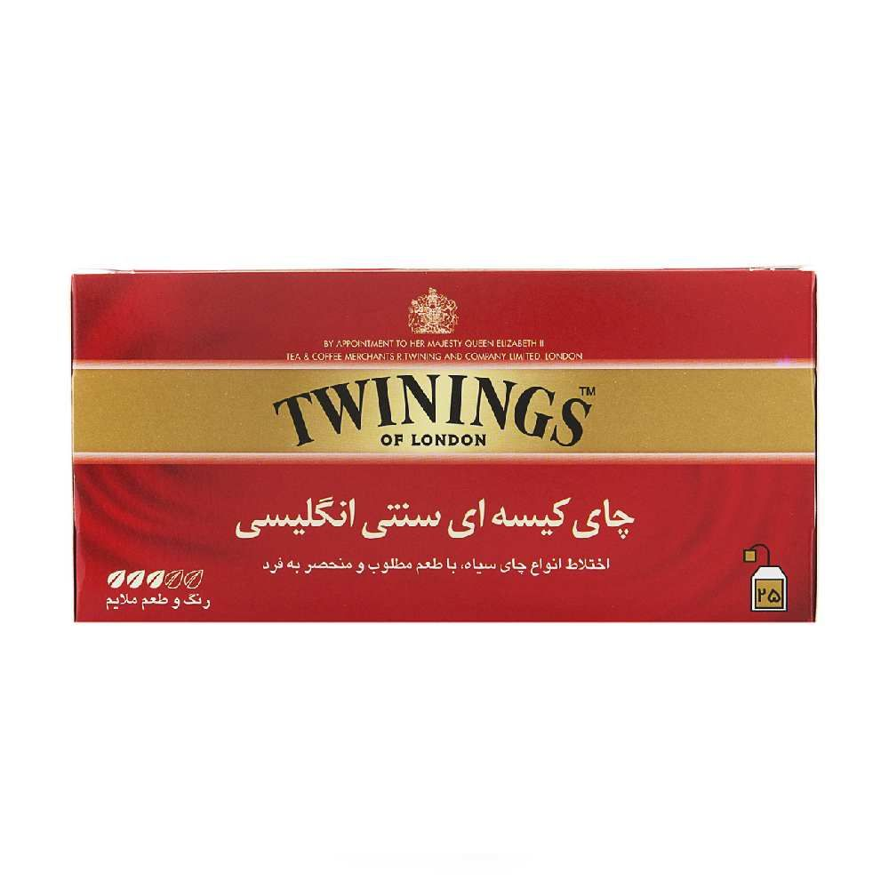 502508.png چای کیسه ای سنتی انگلیسی توینینگز بسته 25 عددی - تصویر 1