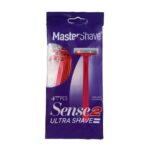 خود تراش 2 لبه مستر شیو مدل Sense 2 بسته 4 عددی