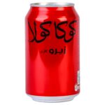نوشابه زیرو قوطی 330 سی سی کوکاکولا