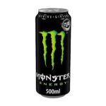 نوشیدنی انرژی زا مانستر مشکی مدل Taurine And Ginseng حجم 500 میلی لیتری