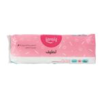 نوار بهداشتی بالدار بزرگ پنبه ریز مدل لطیف Soft بسته 4 عددی