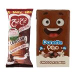 پک شیر کاکائو دنت و کروسان پچ پچ بسته 6 عددی