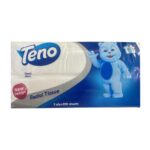 دستمال کاغذی دو لایه تنو مدل Soft بسته 250 برگی 8 عددی